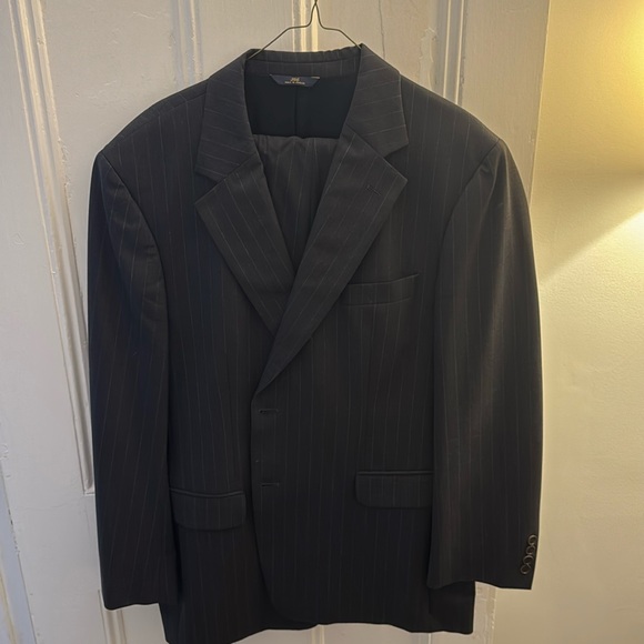 Men’s Brook’s Brother’s, full suit size 44R. Pants size 38. Hemmed to 30. - Picture 1 of 4